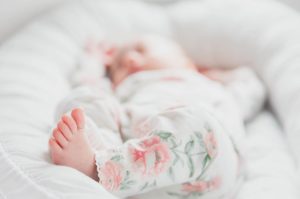 Gambar bayi sedang tertidur pulas